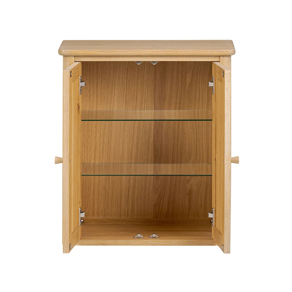 BERKELEY NORDIC OAK
Double Bathroom Wall Cupboard Quality Furniture Clearance Ltd