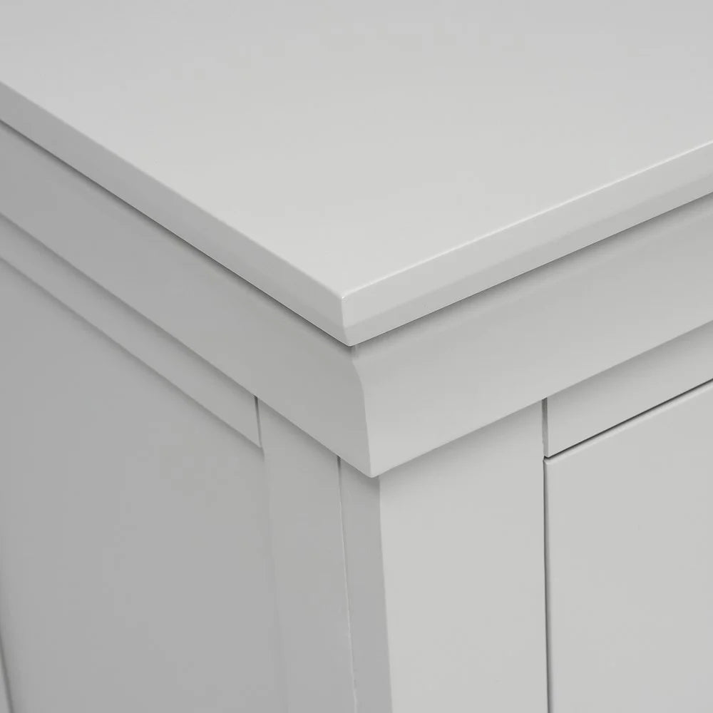 CHANTILLY PEBBLE GREY
5 Drawer Chest furniture delivered