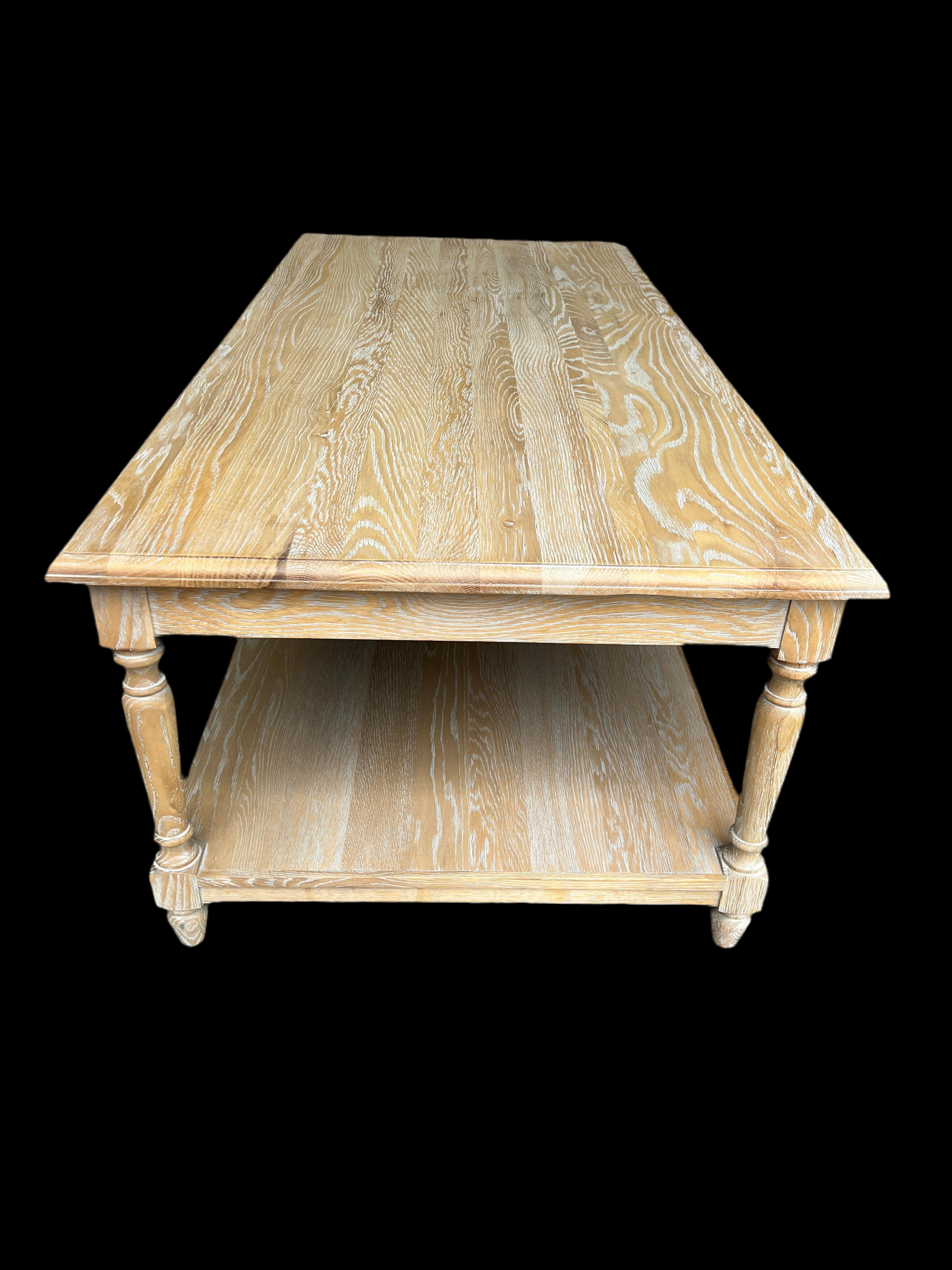 CAMILLE LIMEWASH OAK
Large Coffee Table Quality Furniture Clearance Ltd