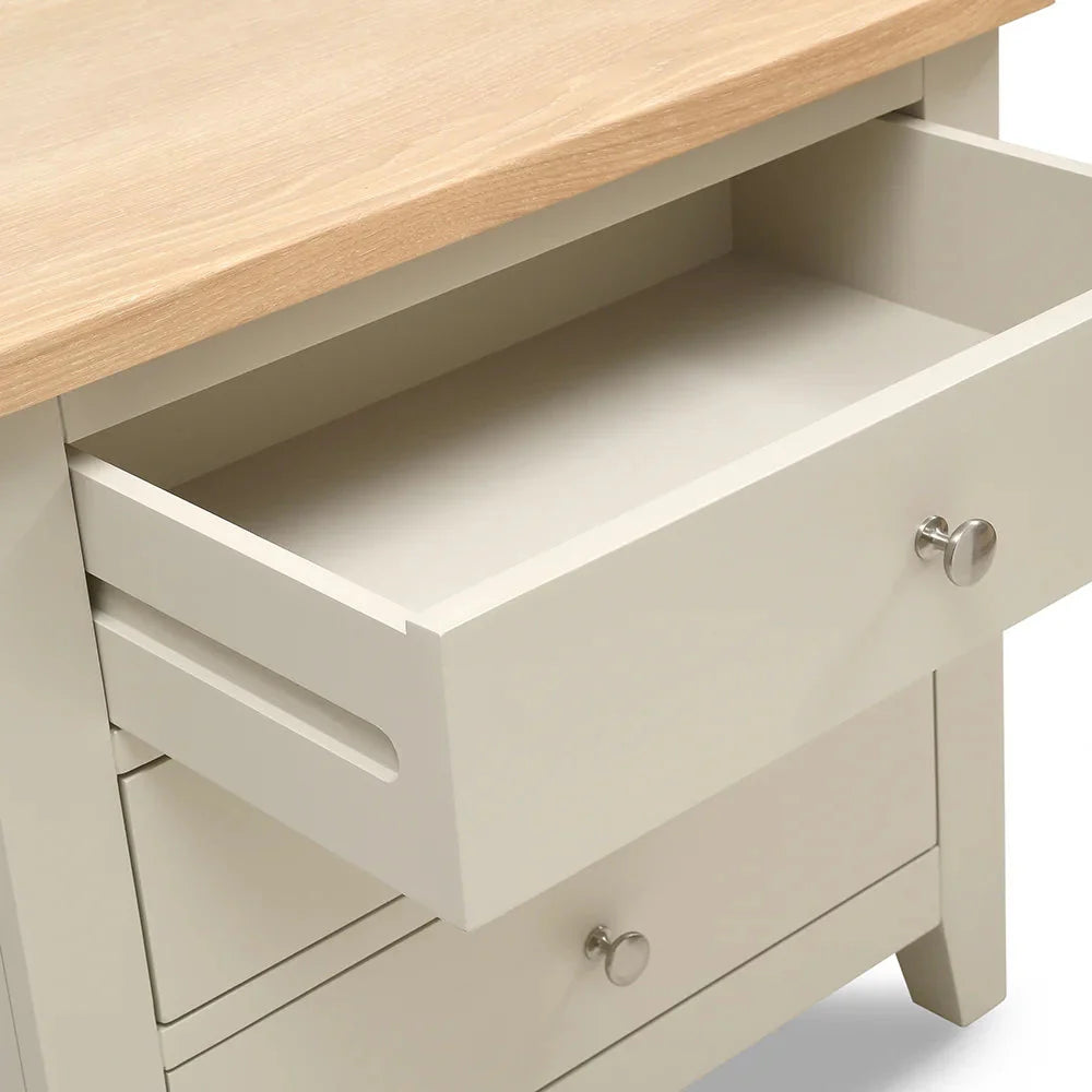 CHESTER LIMESTONE
Jumbo Bedside Table - set of two Quality Furniture Clearance Ltd