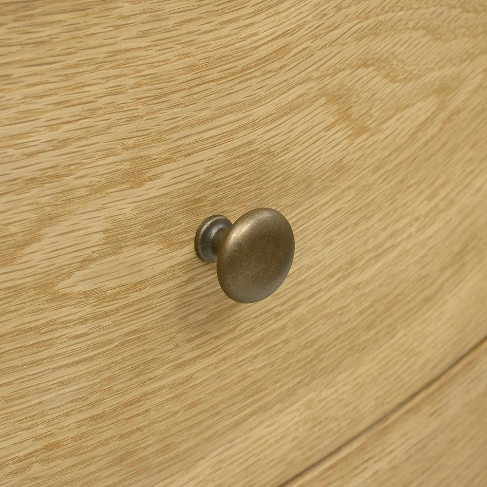 WINCHCOMBE OILED OAK
7 Drawer Chest Quality Furniture Clearance Ltd