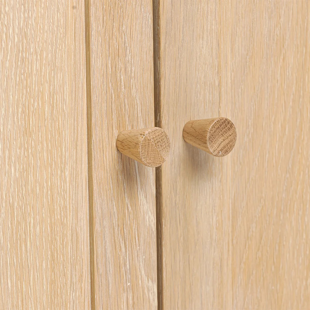 BERKELEY NORDIC OAK
Double Bathroom Wall Cupboard Quality Furniture Clearance Ltd