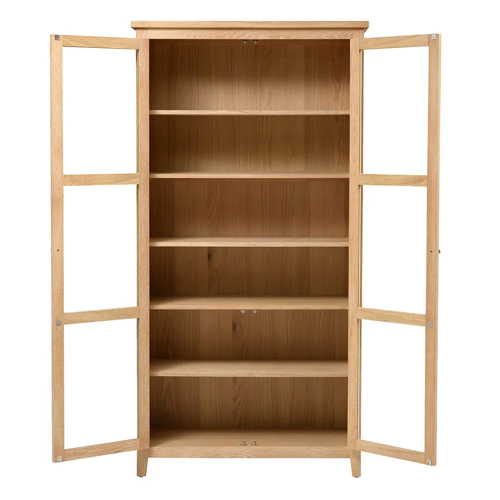 INGLESHAM WHITEWASH OAK
Glass Display Cabinet Quality Furniture Clearance Ltd