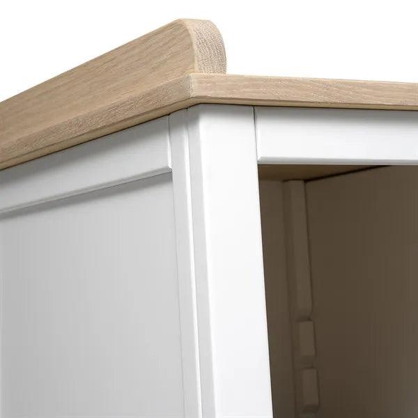 CHESTER PURE WHITE
Open Petite Wardrobe Quality Furniture Clearance Ltd