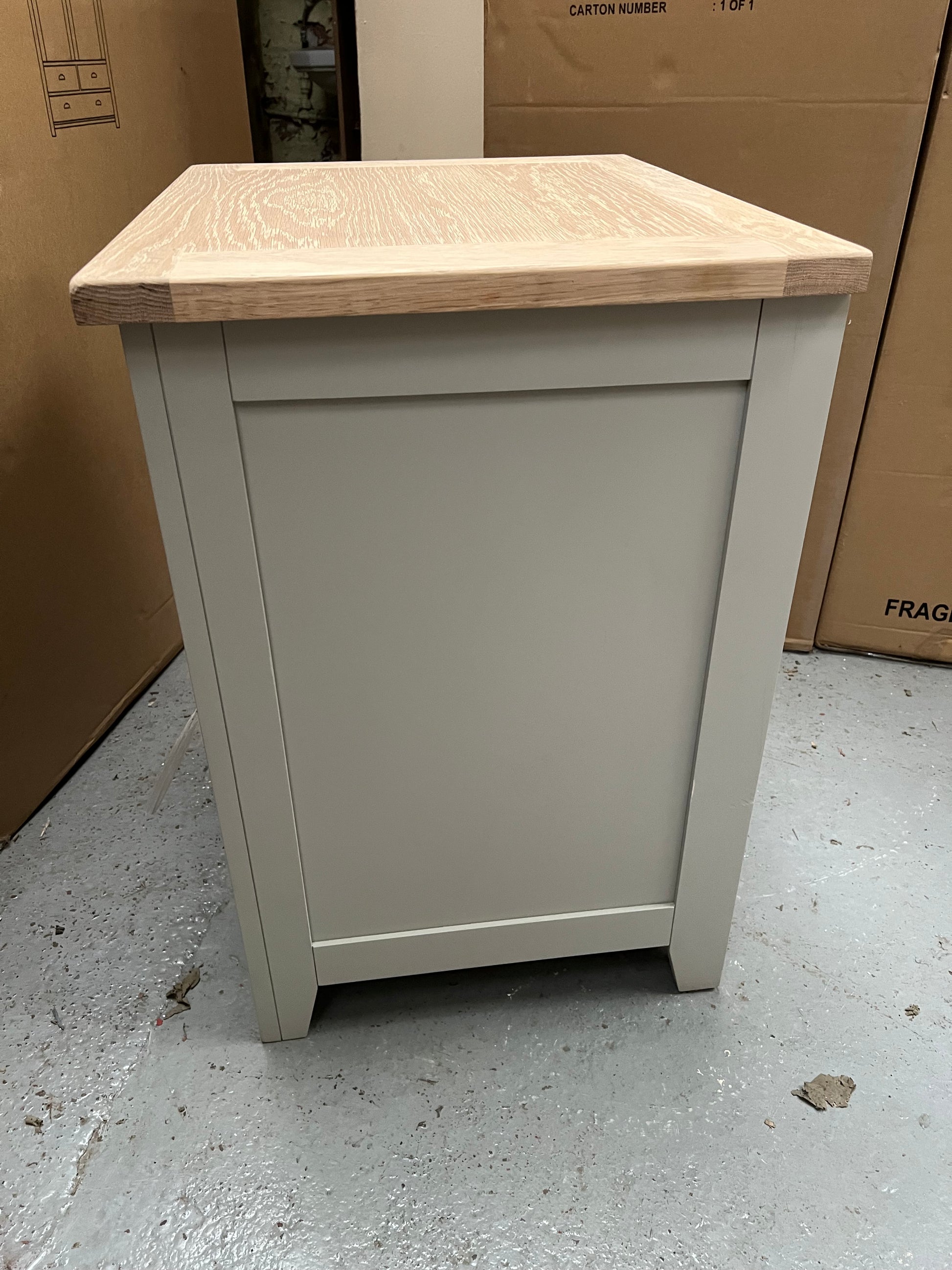 Chester Dove Grey Printer and Paper Storage Quality Furniture Clearance Ltd