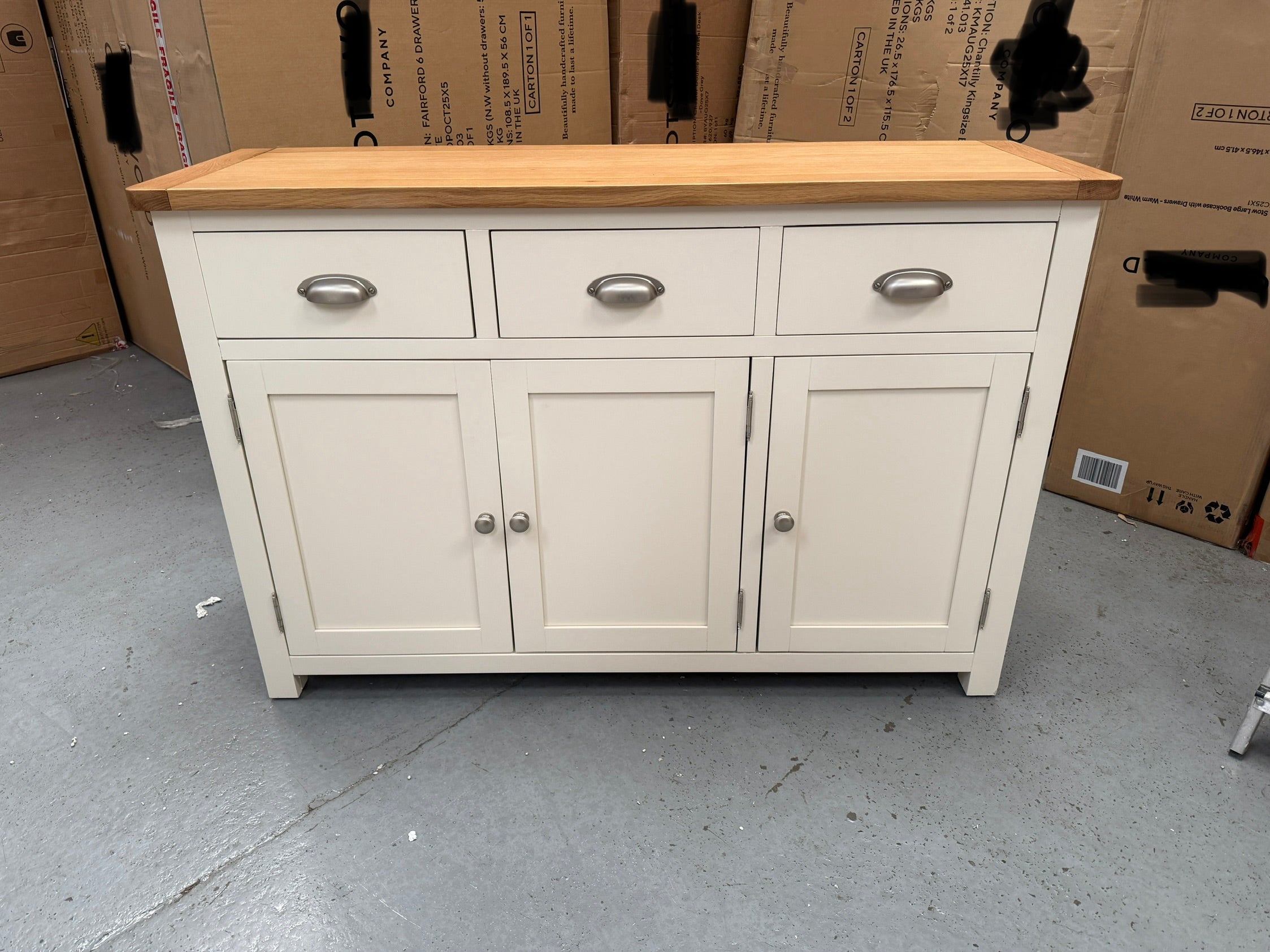 Sussex Cotswold Cream Large Sideboard furniture delivered