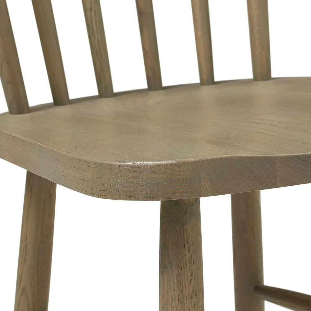 ELKSTONE SMOKED OAK
Spindleback Chair - set of two Quality Furniture Clearance Ltd