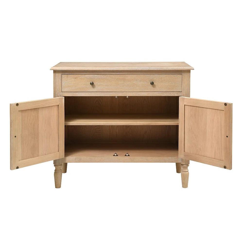 CAMILLE LIMEWASH OAK
Small Sideboard Quality Furniture Clearance Ltd