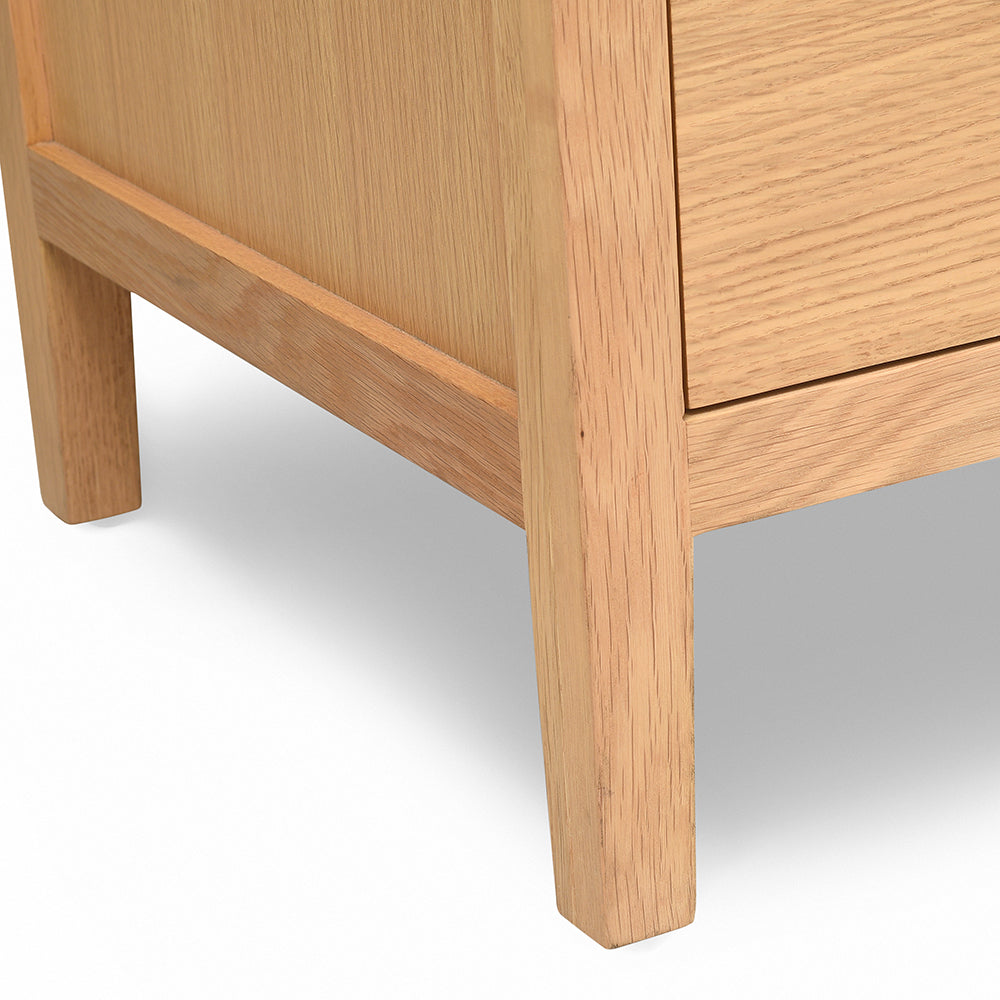 BLOCKLEY LIGHT OAK 4 Drawer Chest Quality Furniture Clearance Ltd