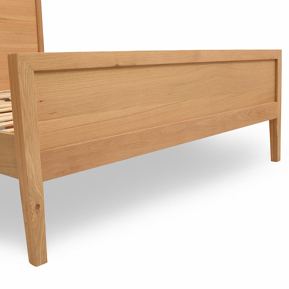 BLOCKLEY LIGHT OAK Superking Bed Quality Furniture Clearance Ltd