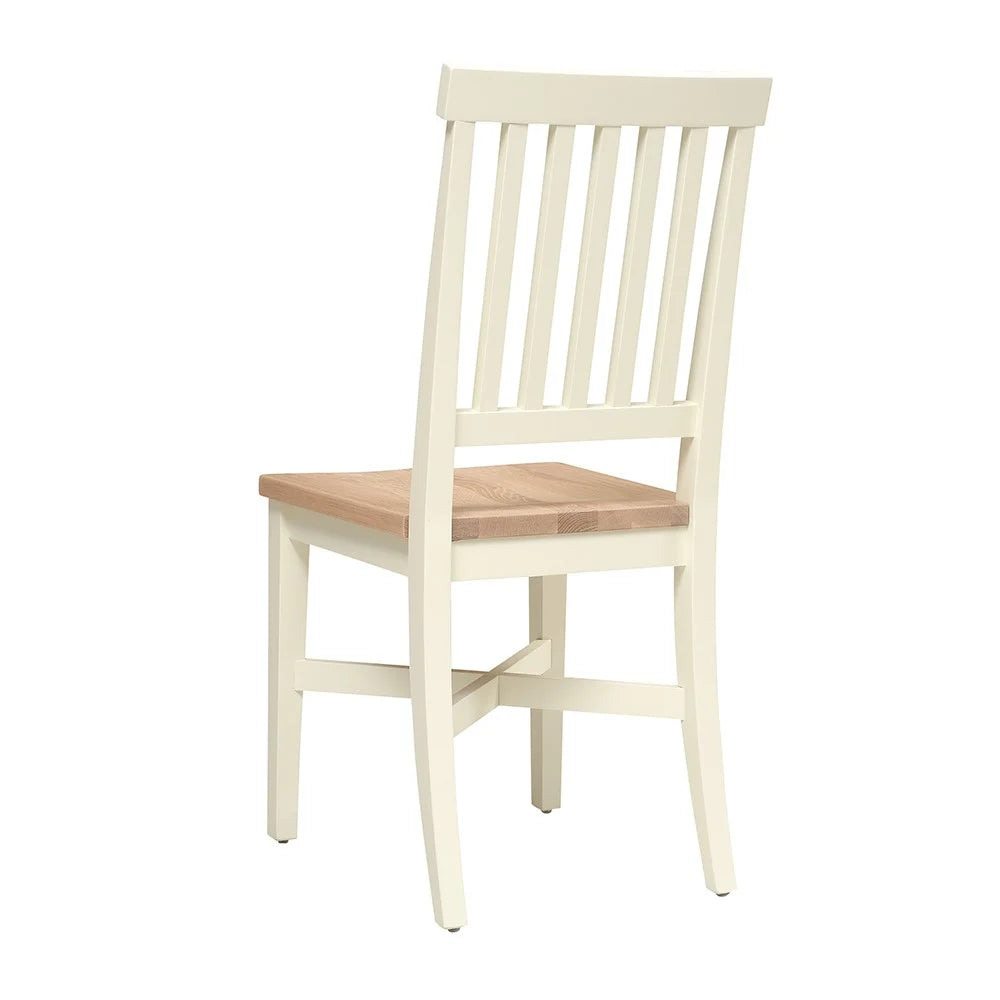CHESTER CLASSIC CREAM
Wooden Seat Dining Chair - set of two Quality Furniture Clearance Ltd