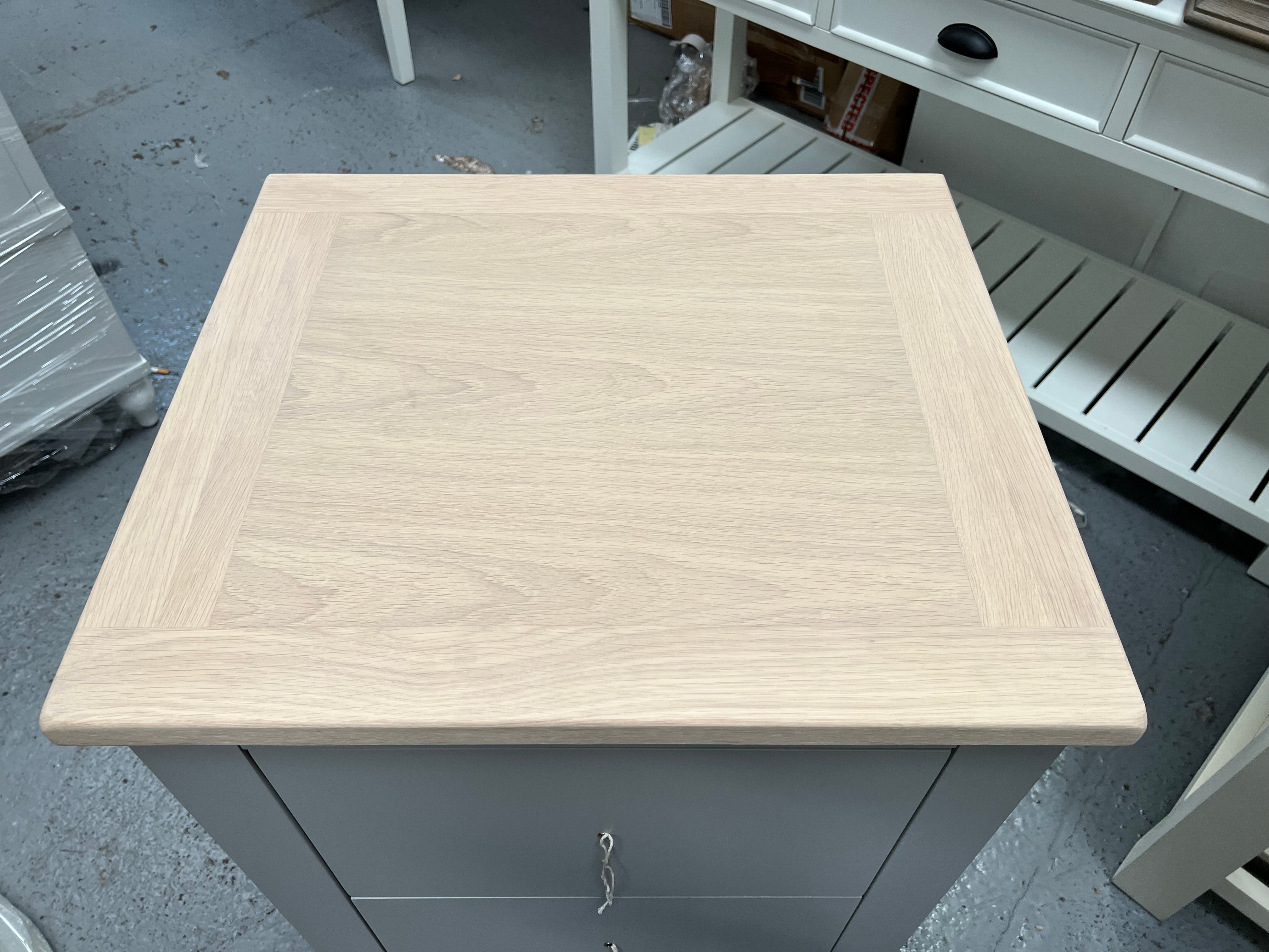 CHESTER DOVE GREY
2 Drawer Filing Cabinet Quality Furniture Clearance Ltd