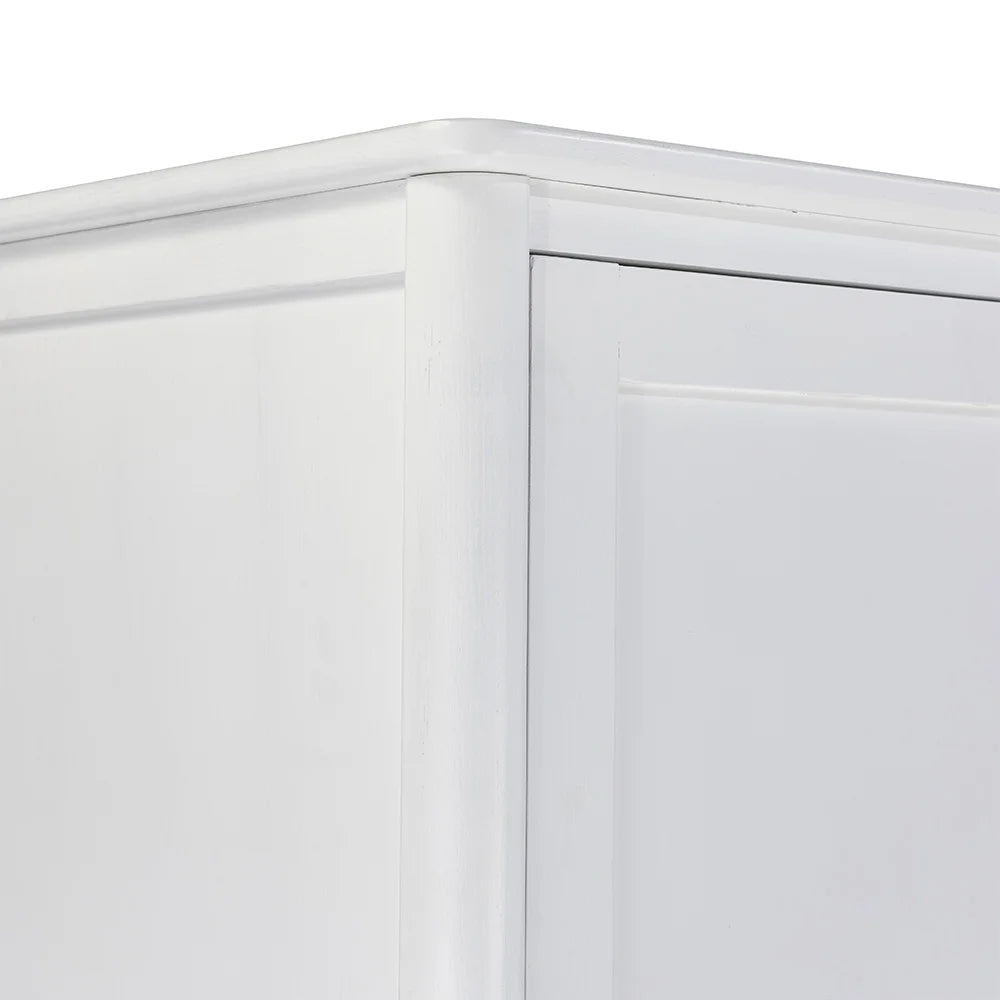 Berkeley White Oak Triple Wardrobe Quality Furniture Clearance Ltd