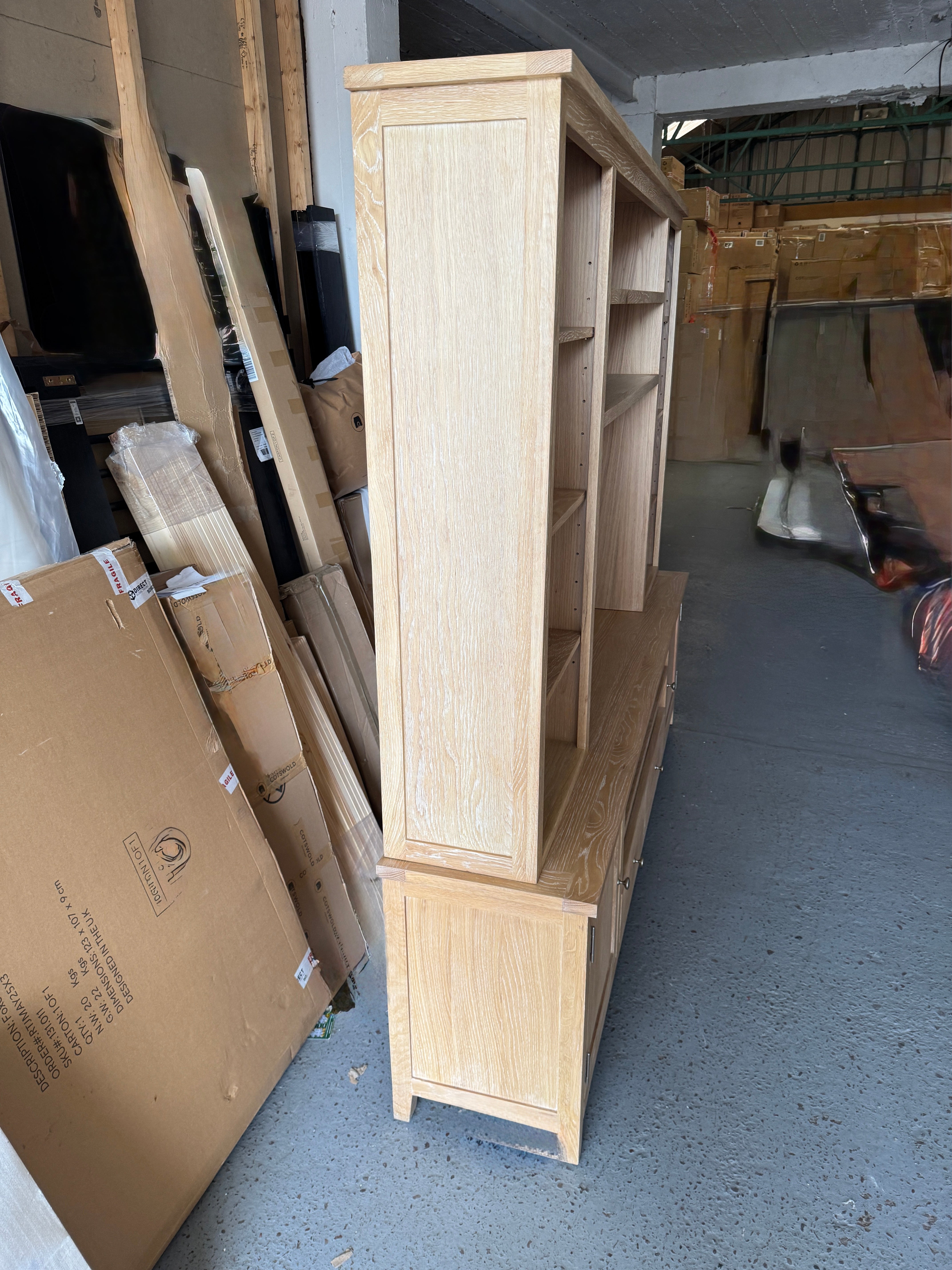 INGLESHAM WHITEWASH OAK
TV and Media Storage Unit Quality Furniture Clearance Ltd
