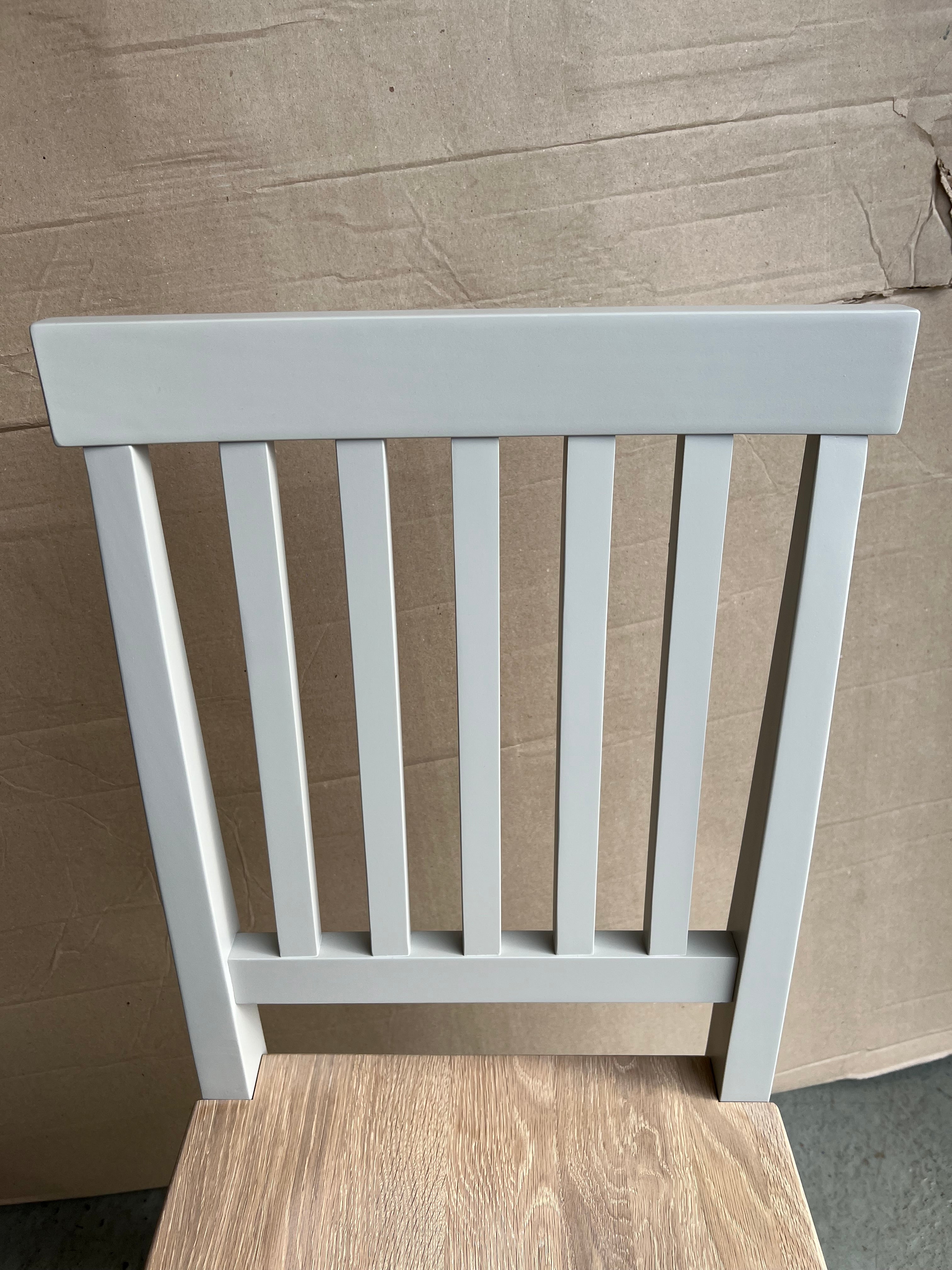 Set of 2 CHESTER DOVE GREY
Wooden Seat Dining Chair Quality Furniture Clearance Ltd