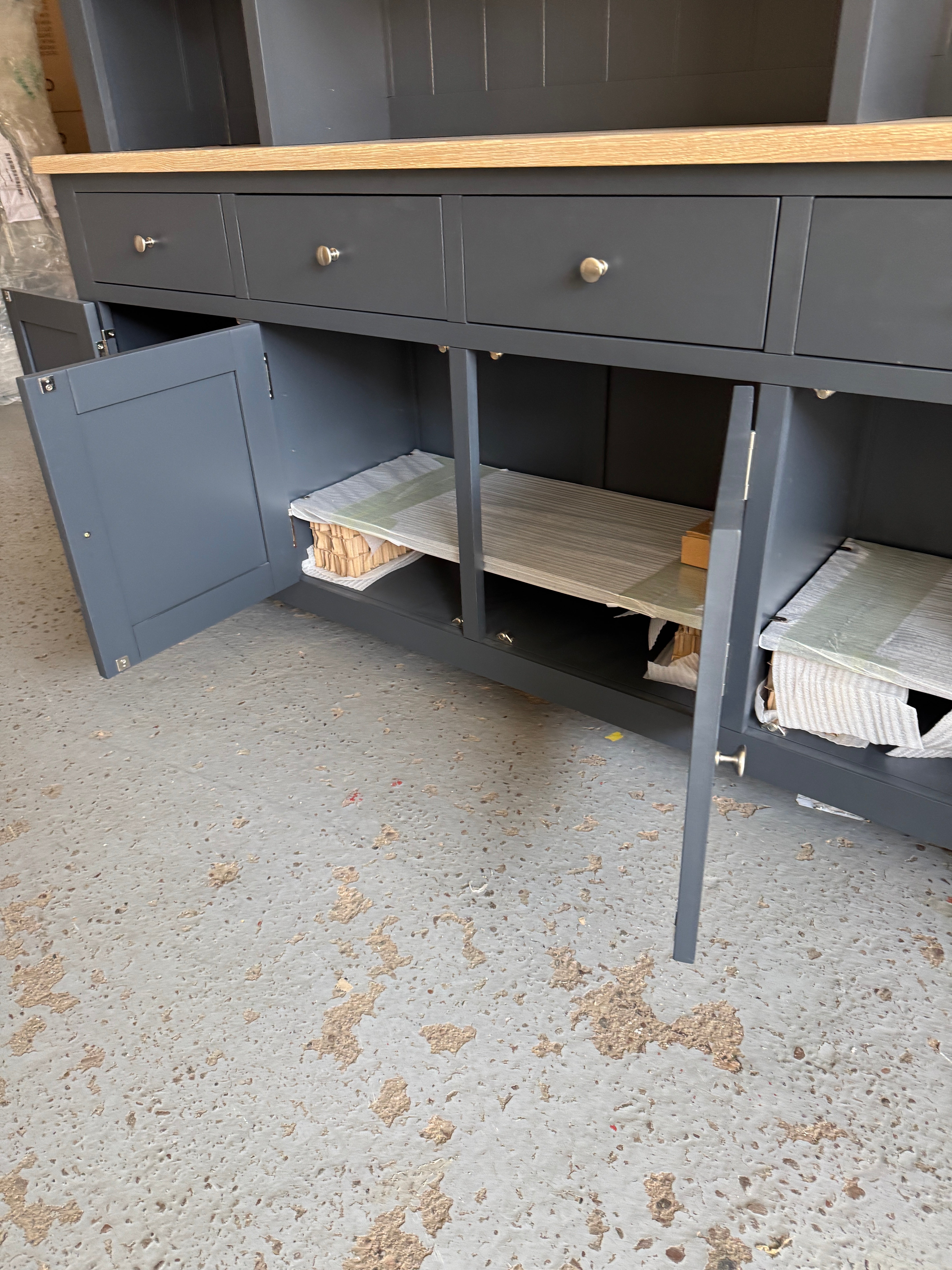 Chester Charcoal Grand Dresser furniture delivered