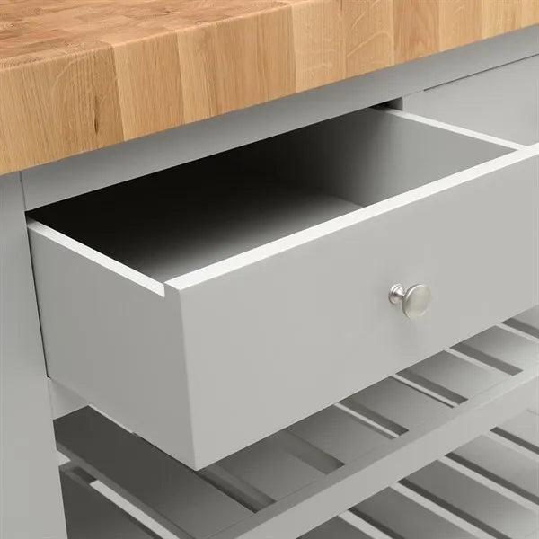 CHESTER DOVE GREY
Butcher Block Island Quality Furniture Clearance Ltd