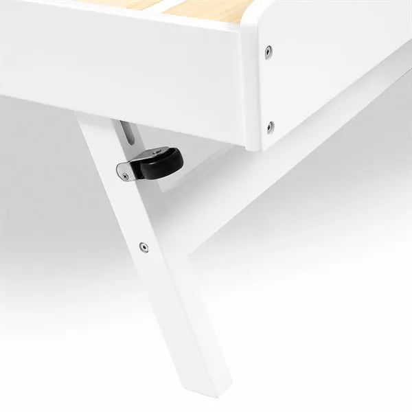 PENSHAM PURE WHITE Guest Bed and Trundle Quality Furniture Clearance Ltd