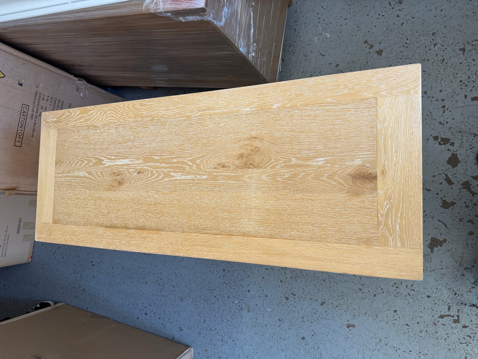 INGLESHAM WHITEWASH OAK
Console Desk Quality Furniture Clearance Ltd