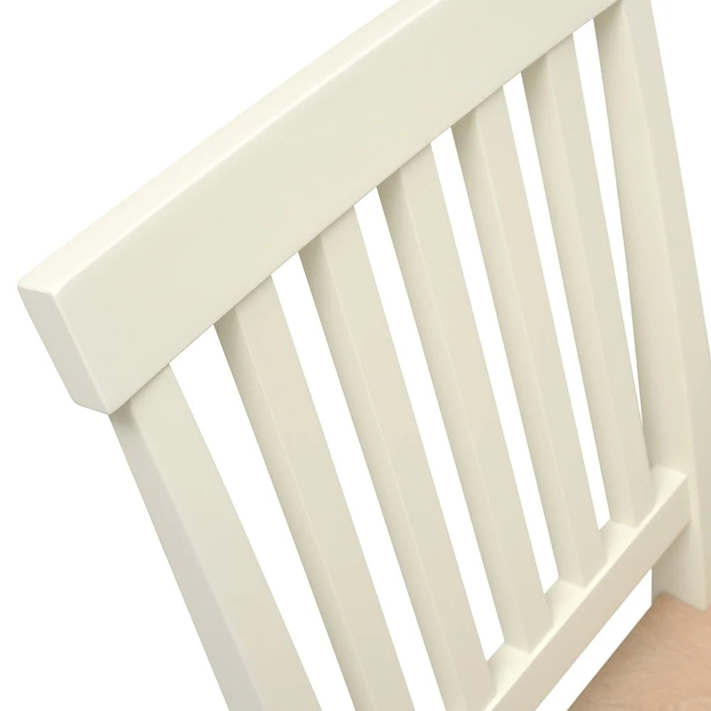 CHESTER CLASSIC CREAM
Wooden Seat Dining Chair - set of two Quality Furniture Clearance Ltd