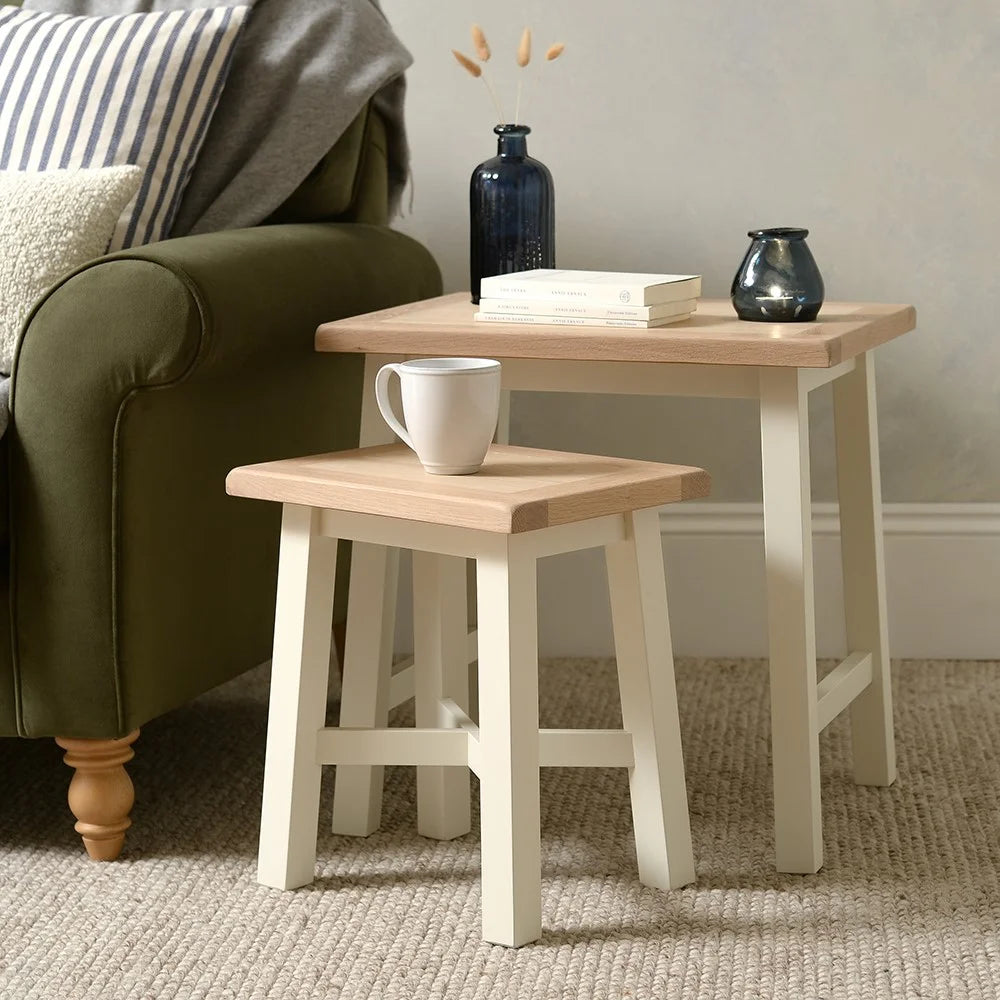 CHESTER CLASSIC CREAM
Nest of Tables Quality Furniture Clearance Ltd