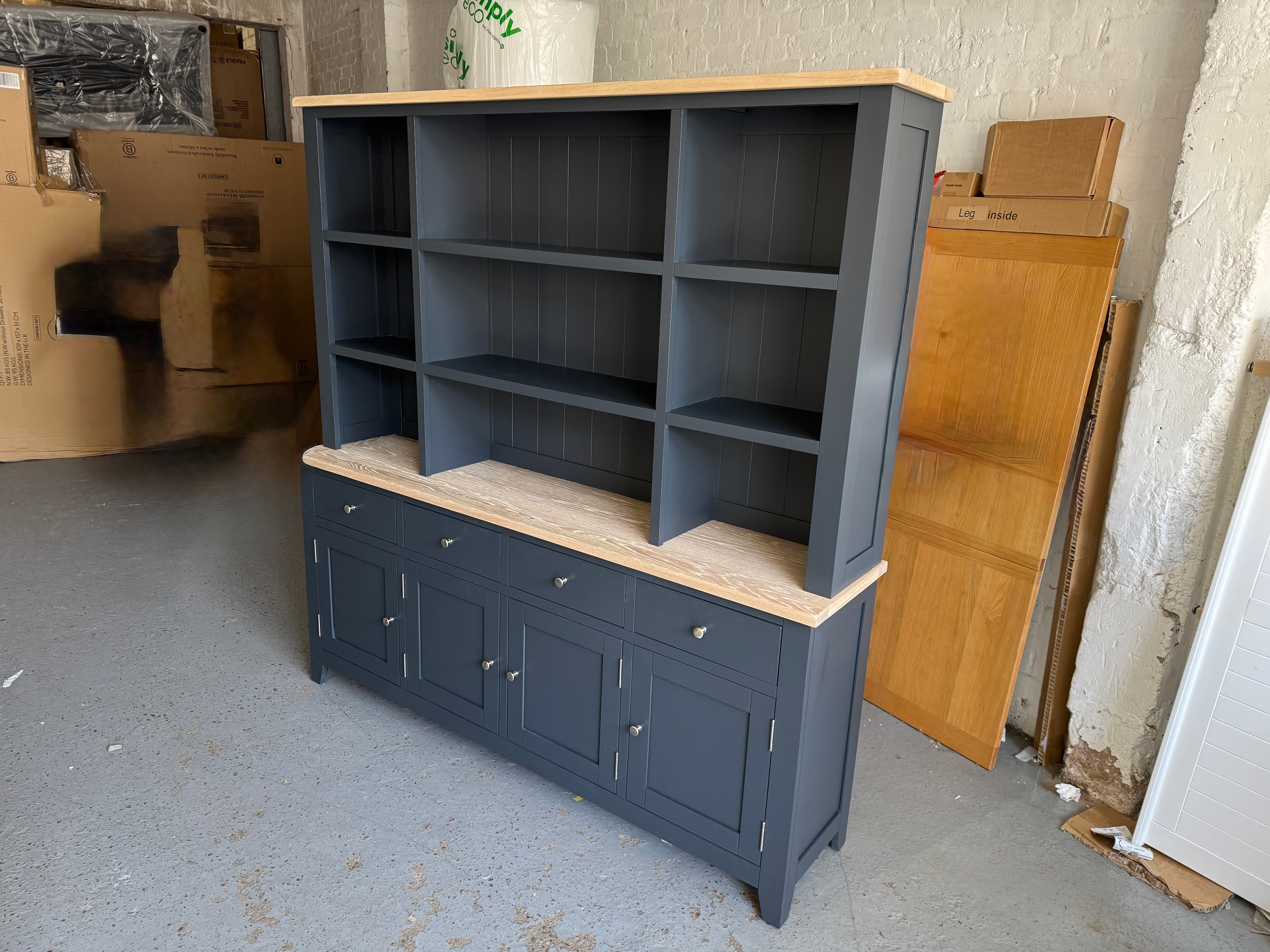 Chester Charcoal Grand Dresser furniture delivered