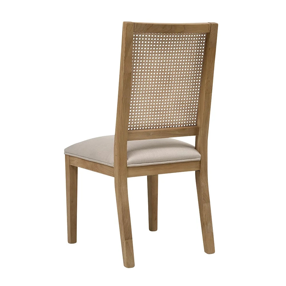 ELKSTONE MELLOW OAK
Set of 4 Rattan Back Chairs Quality Furniture Clearance Ltd