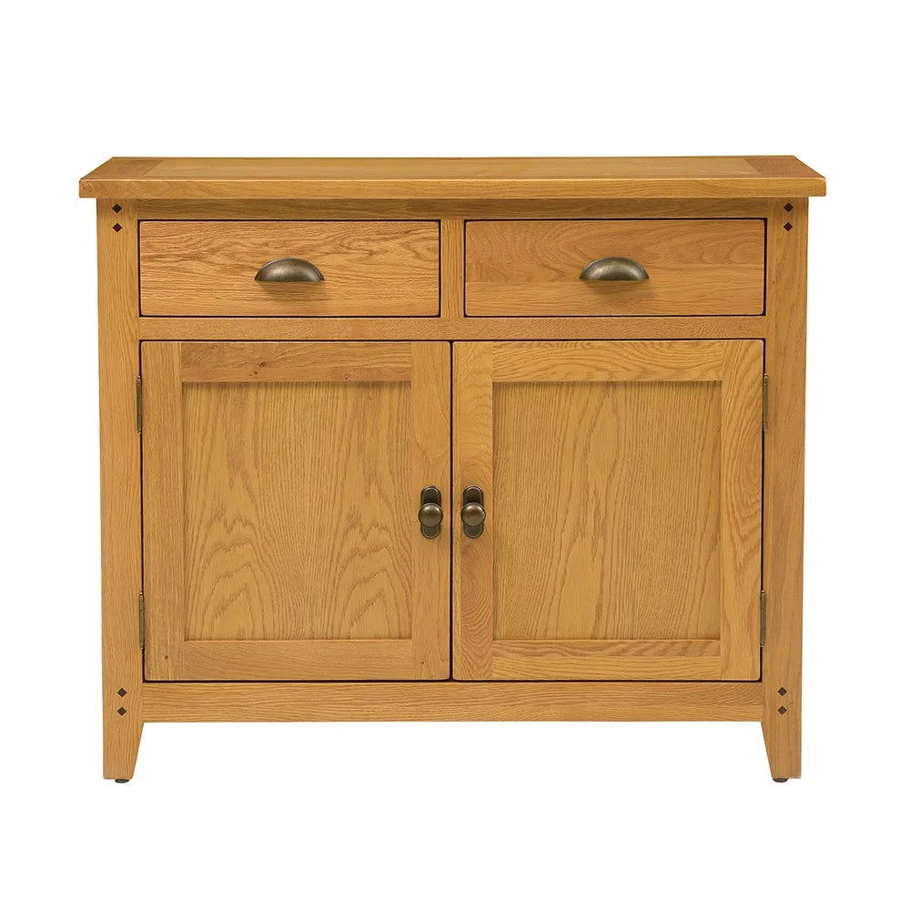 OAKLAND RUSTIC OAK
Small Sideboard Quality Furniture Clearance Ltd