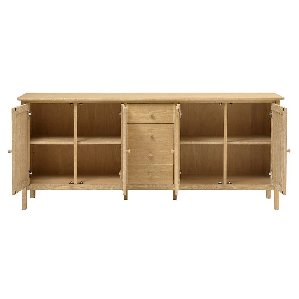BERKELEY NORDIC OAK
Grand Sideboard Quality Furniture Clearance Ltd