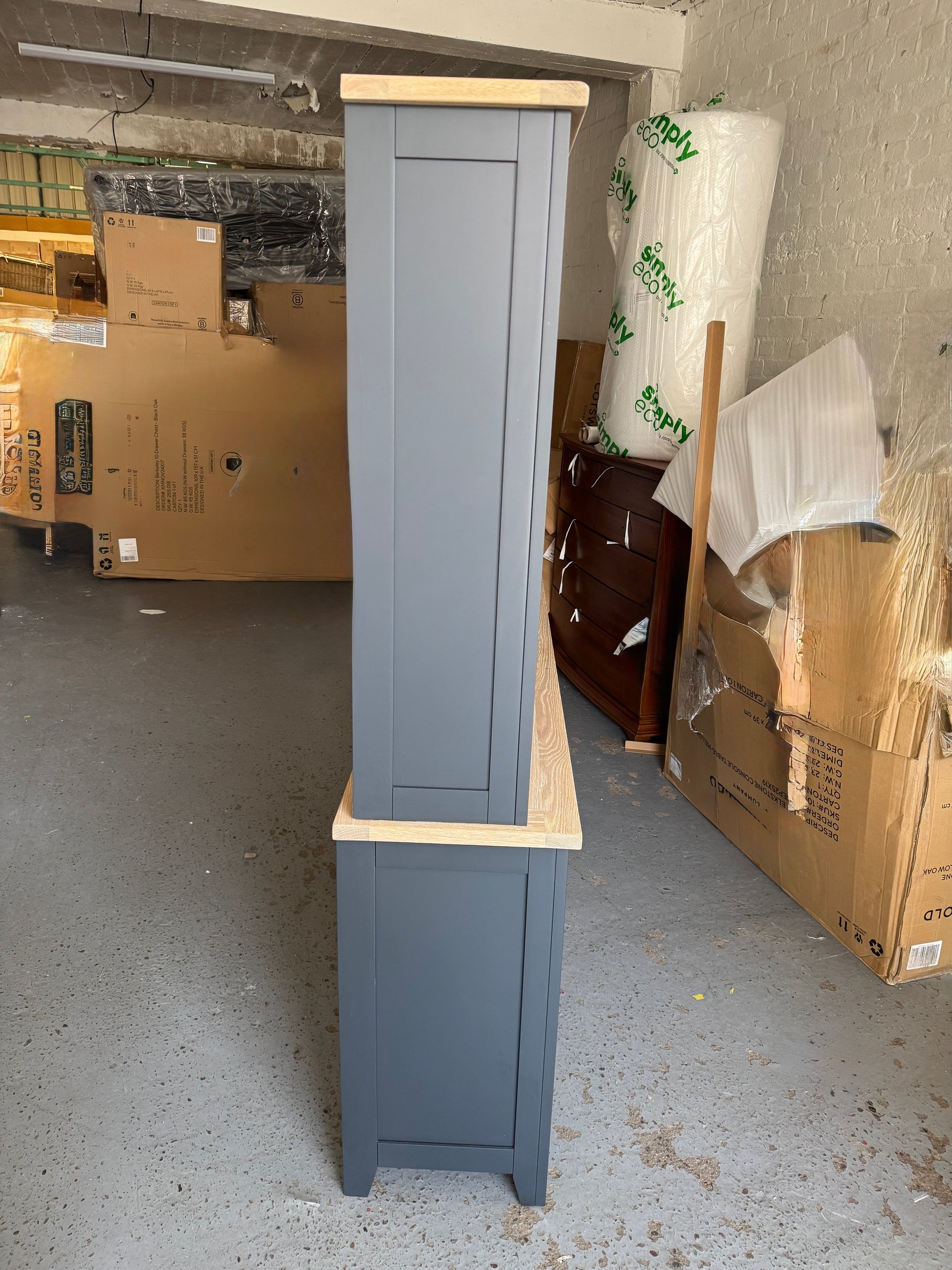 Chester Charcoal Grand Dresser furniture delivered