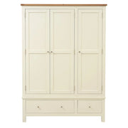 Simply Cotswold Classic Cream Triple Wardrobe Quality Furniture Clearance Ltd