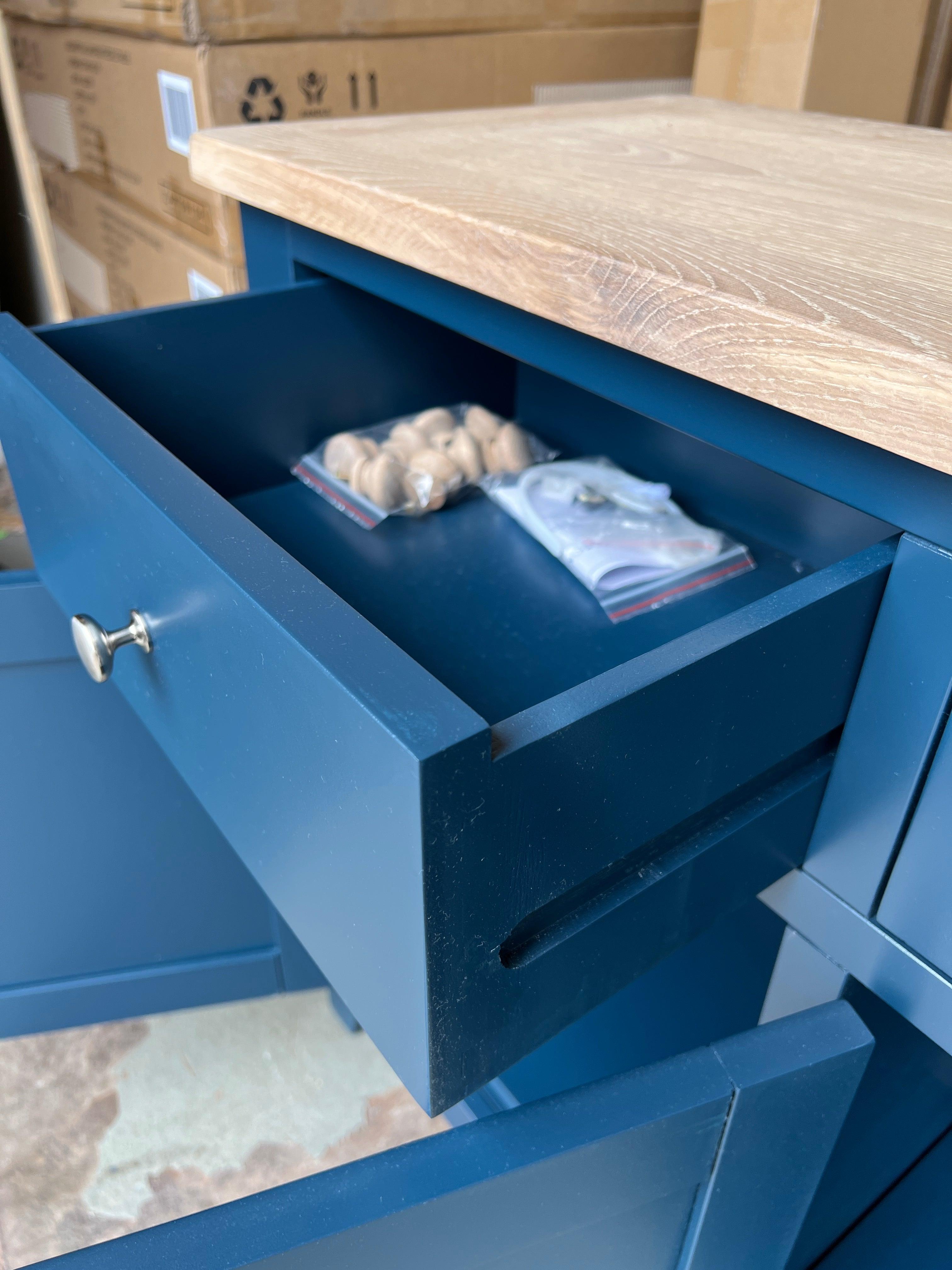 CHESTER MIDNIGHT BLUE
Extra Large Sideboard Quality Furniture Clearance Ltd