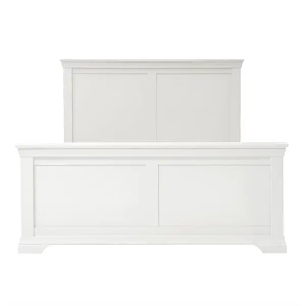 CHANTILLY WARM WHITE
4ft 6" Double Bed Quality Furniture Clearance Ltd