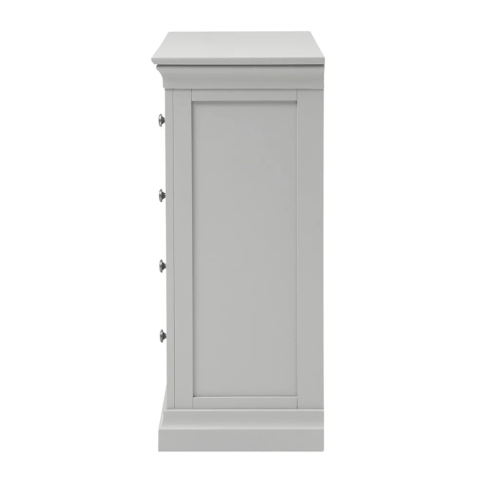 CHANTILLY PEBBLE GREY
5 Drawer Chest furniture delivered