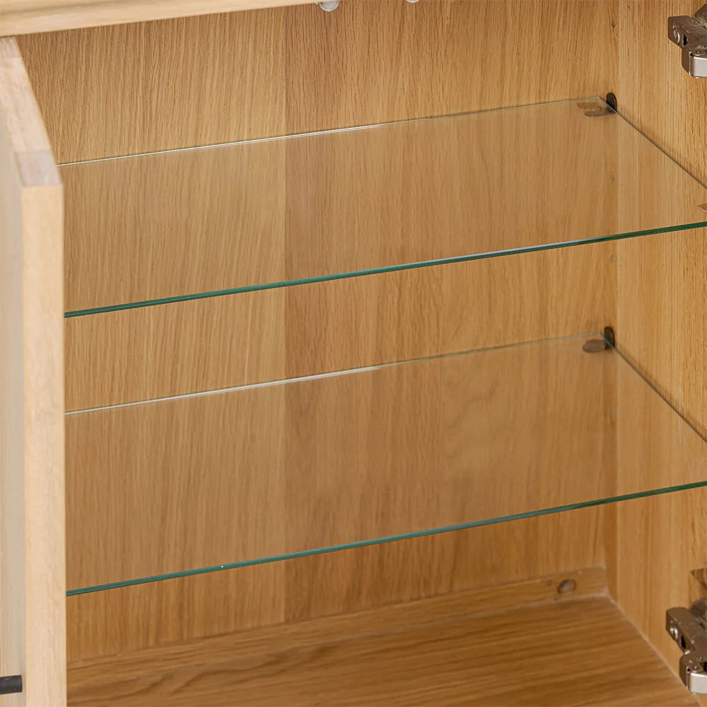 BERKELEY NORDIC OAK
Double Bathroom Wall Cupboard Quality Furniture Clearance Ltd