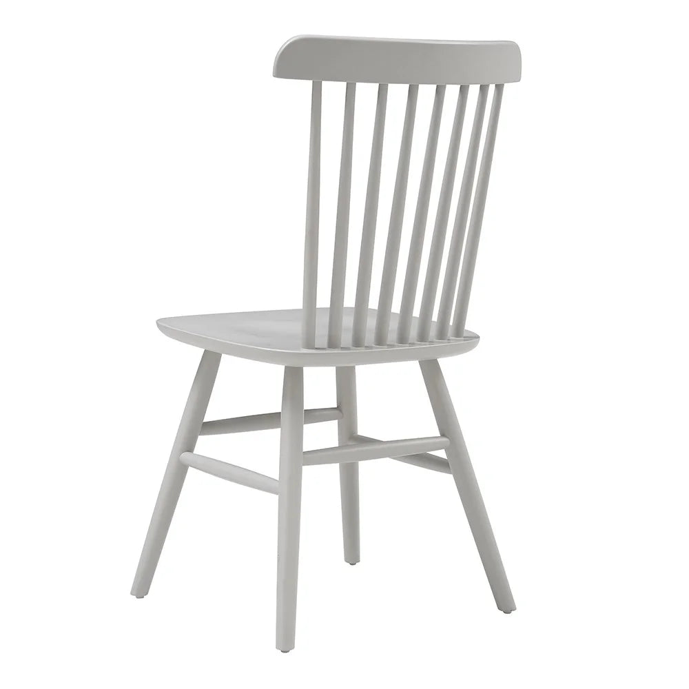 SPINDLEBACK
Dove Grey Chair - set of 2 Quality Furniture Clearance Ltd