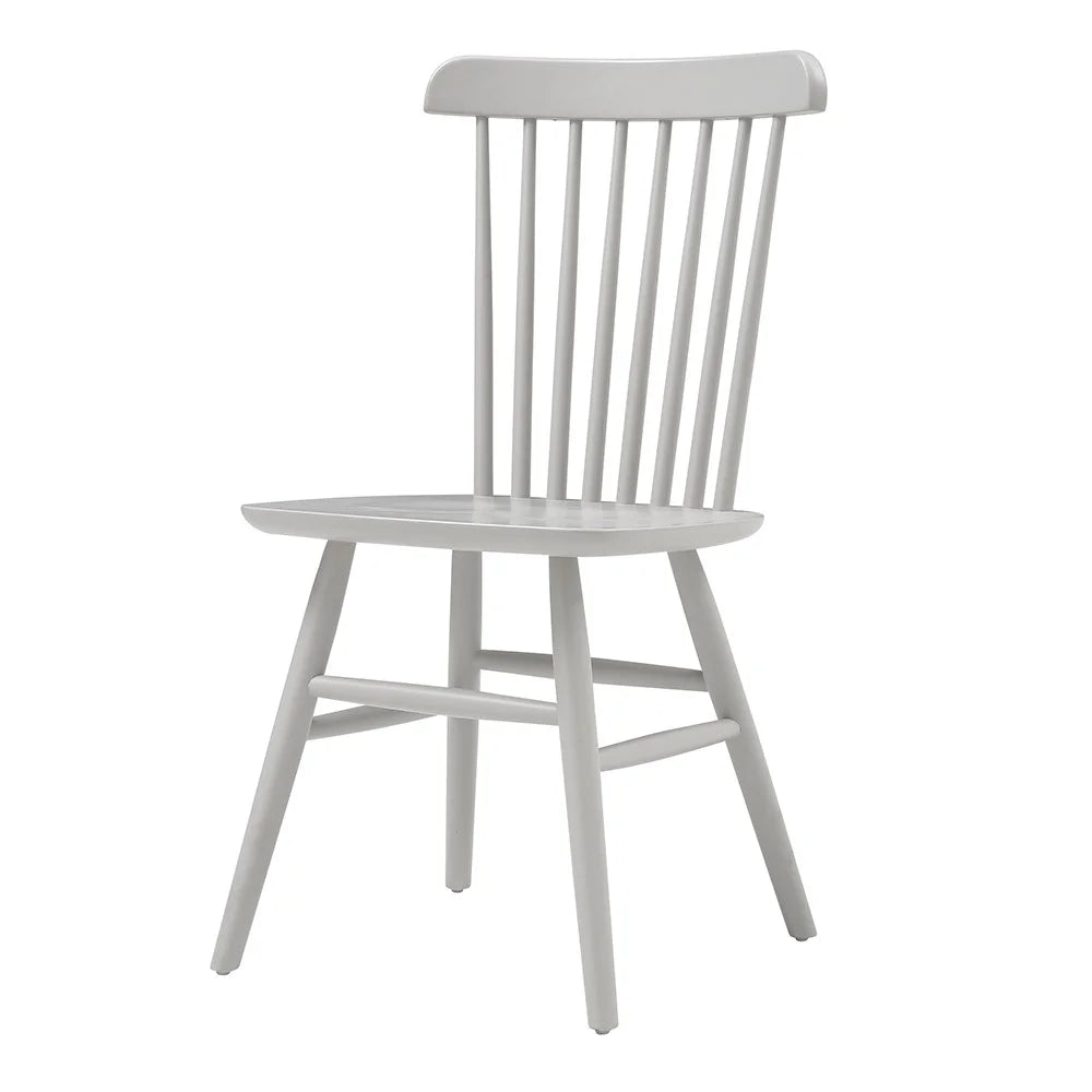 SPINDLEBACK
Dove Grey Chair - set of 2 Quality Furniture Clearance Ltd