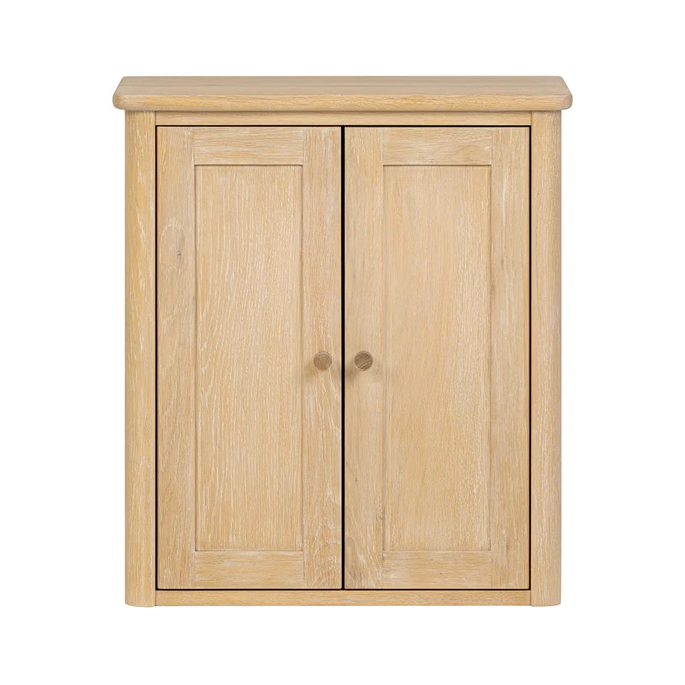 BERKELEY NORDIC OAK
Double Bathroom Wall Cupboard Quality Furniture Clearance Ltd