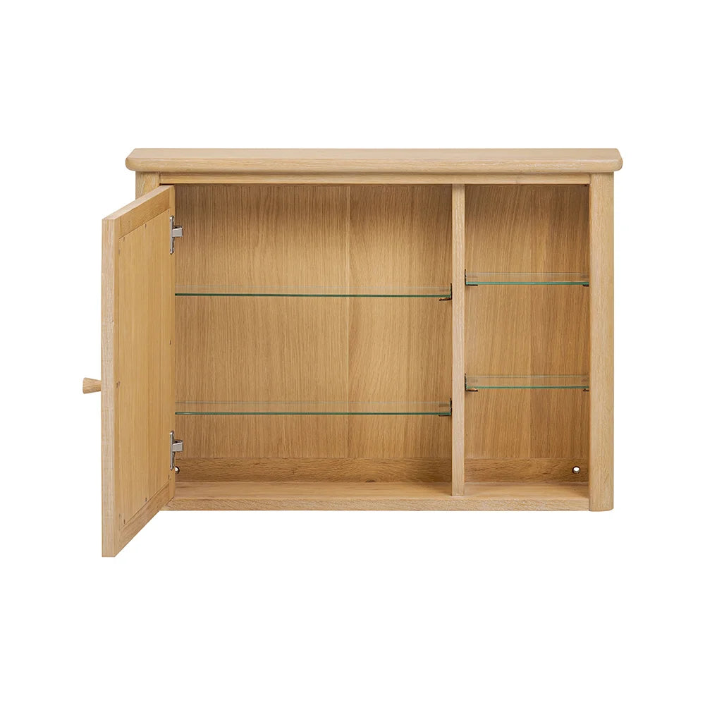 BERKELEY NORDIC OAK
Combi Mirrored Cabinet Quality Furniture Clearance Ltd