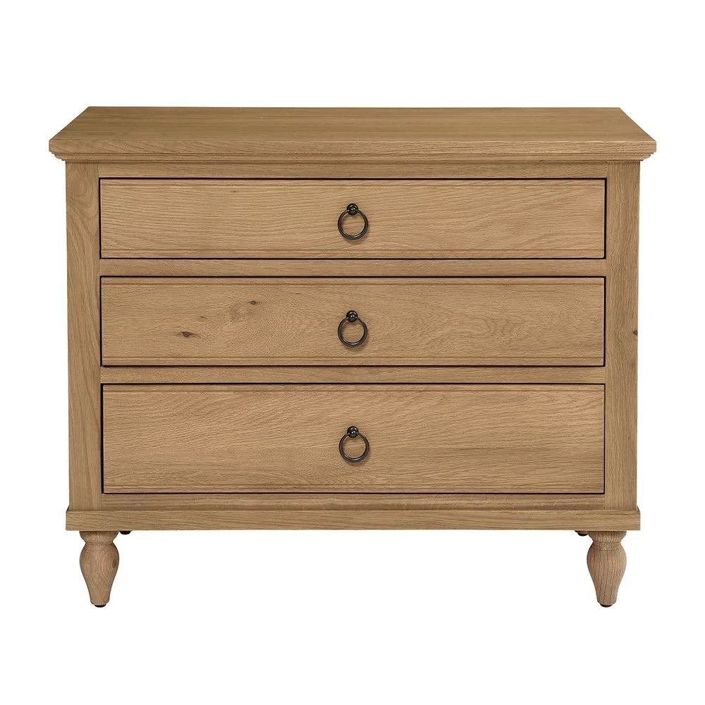 Set Of 2 ELKSTONE MELLOW OAK
Large 3 Drawer Bedside Quality Furniture Clearance Ltd
