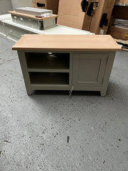 Chester Dove Grey Small TV Stand Quality Furniture Clearance Ltd