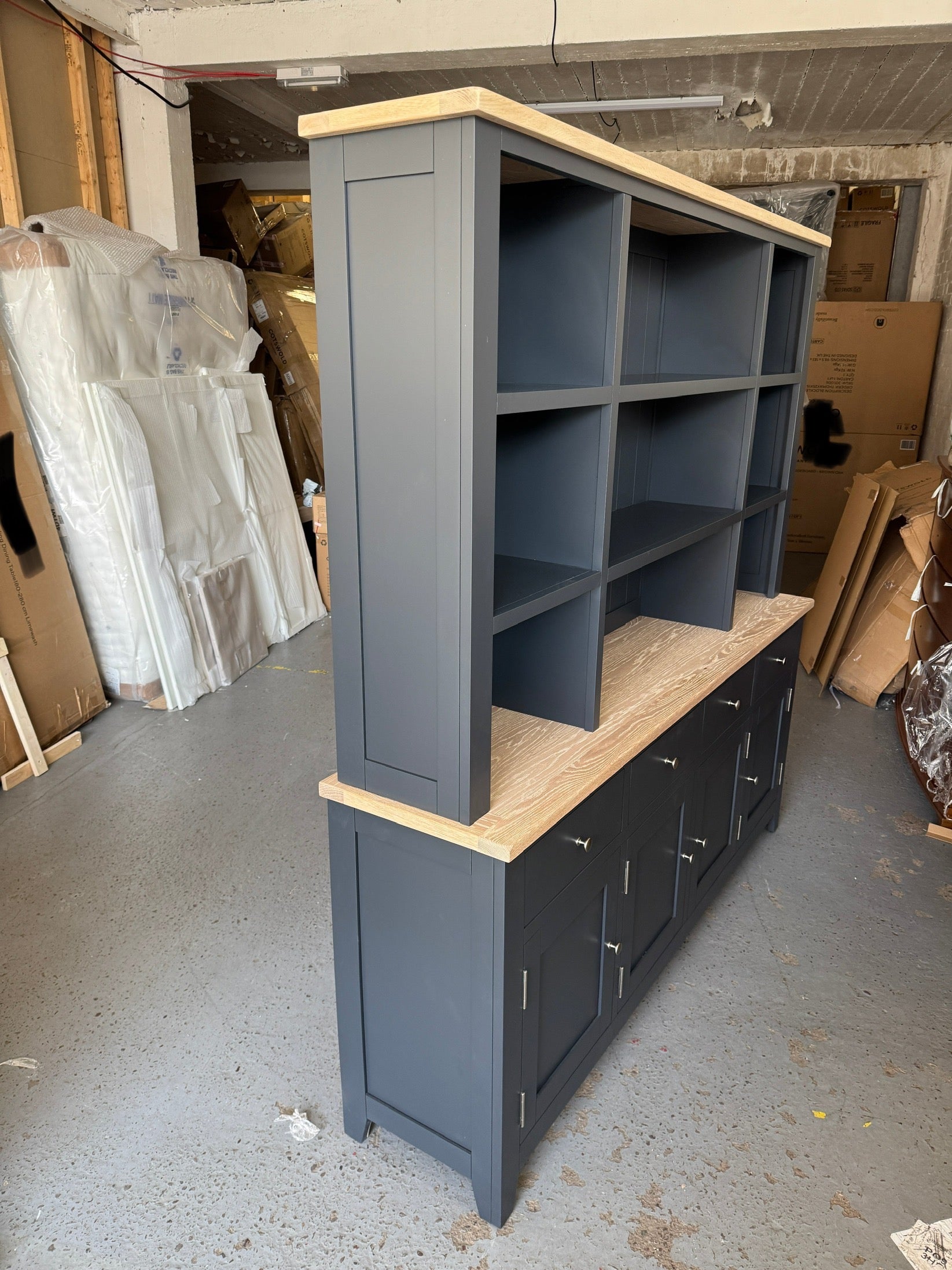 Chester Charcoal Grand Dresser furniture delivered