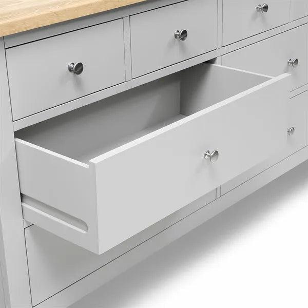 CHESTER DOVE GREY
Low and Wide Chest Quality Furniture Clearance Ltd