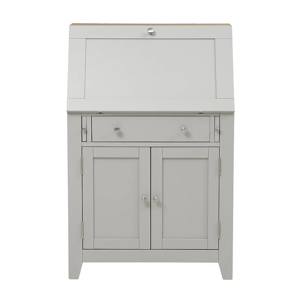 CHESTER DOVE GREY Writing Bureau Quality Furniture Clearance Ltd