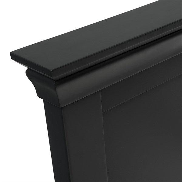 CHANTILLY DUSKY BLACK Kingsize Bed Quality Furniture Clearance Ltd