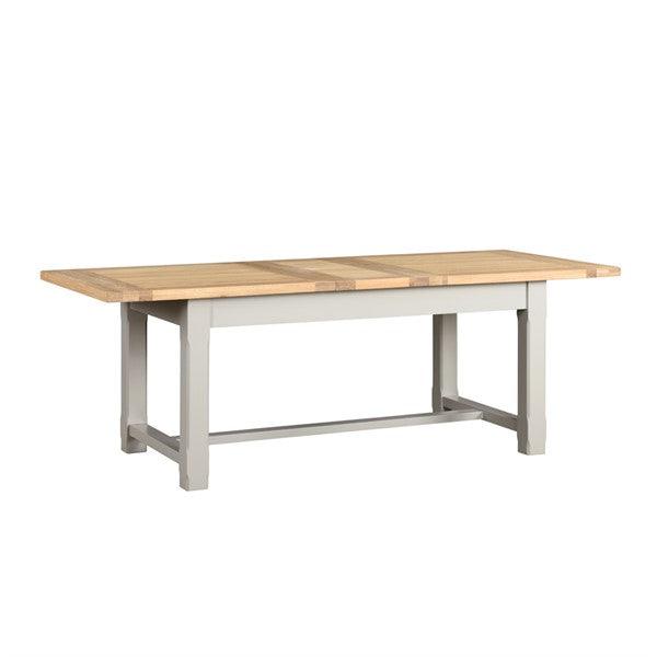 CHESTER DOVE GREY 6-8 Seater Extending Dining Table Quality Furniture Clearance Ltd